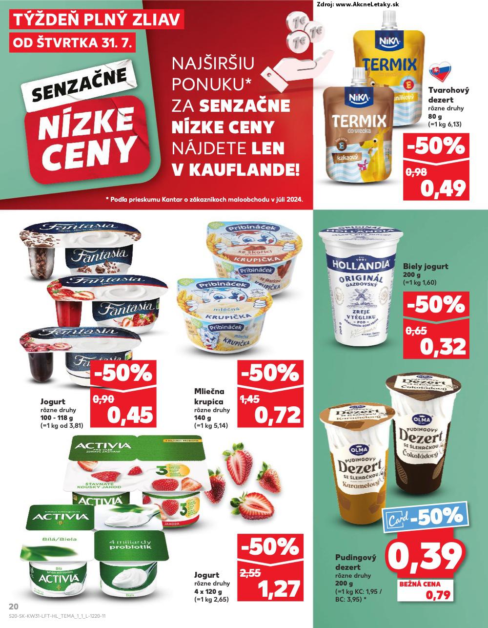 Leták Kaufland (31. 7. - 6. 8. 2025) - strana 20 z 76