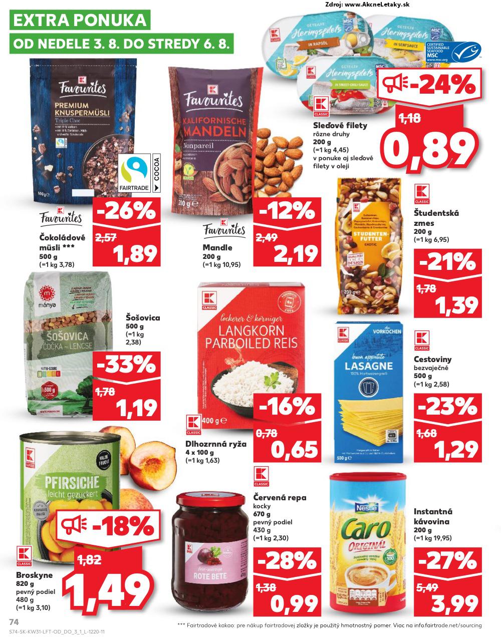 Leták Kaufland - strana 74