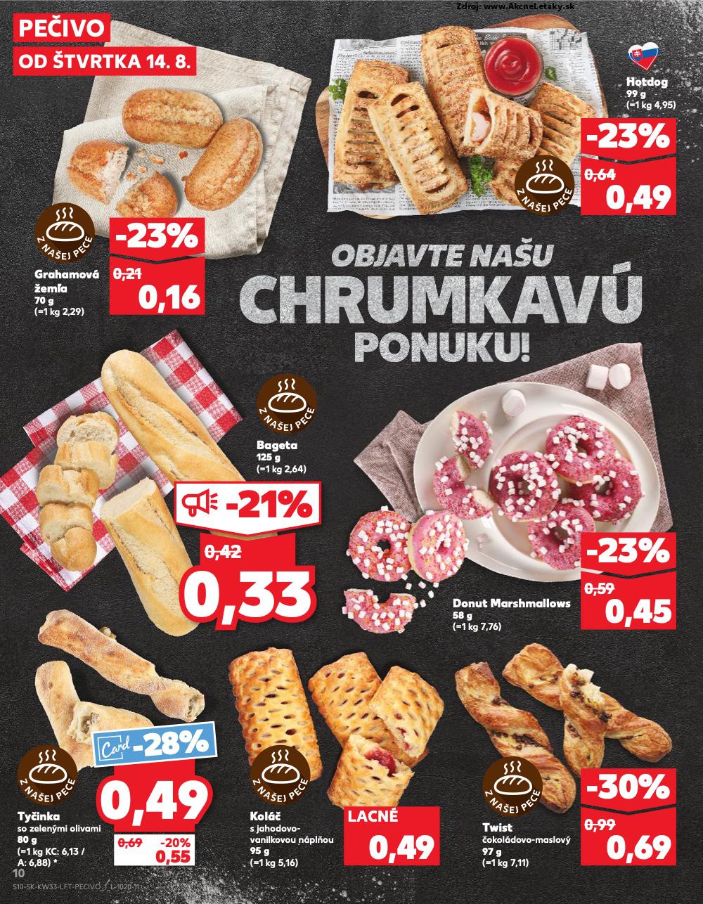 Leták Kaufland (14. 8. - 20. 8. 2025) - strana 10 z 76