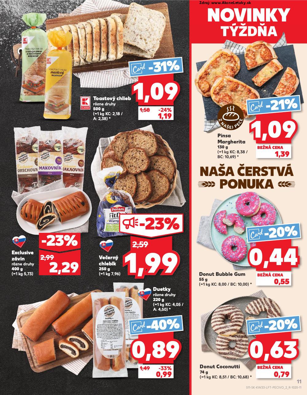 Leták Kaufland (14. 8. - 20. 8. 2025) - strana 11 z 76