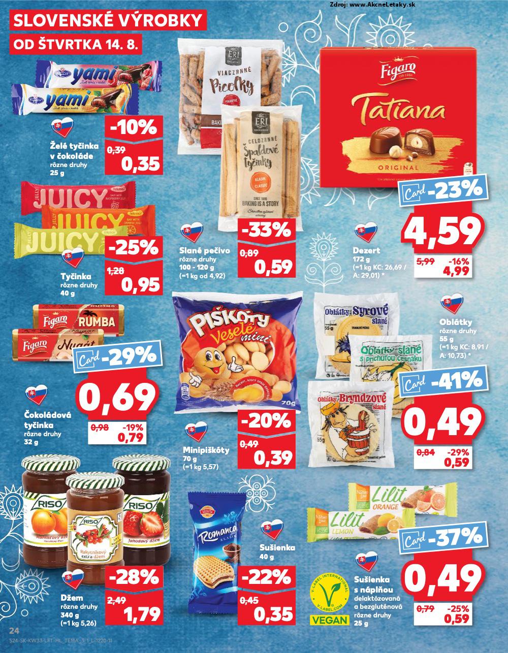 Leták Kaufland (14. 8. - 20. 8. 2025) - strana 24 z 76