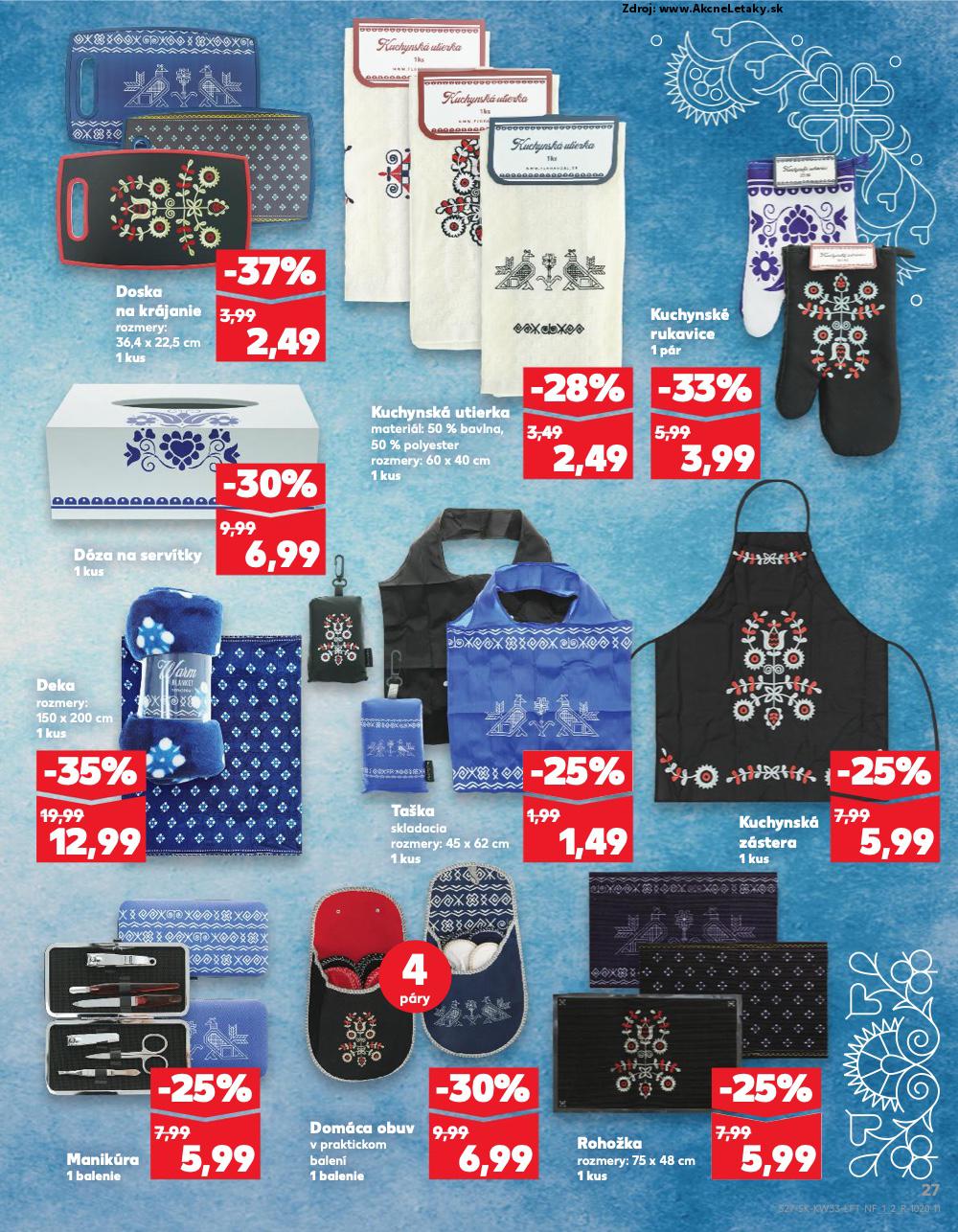 Leták Kaufland (14. 8. - 20. 8. 2025) - strana 27 z 76