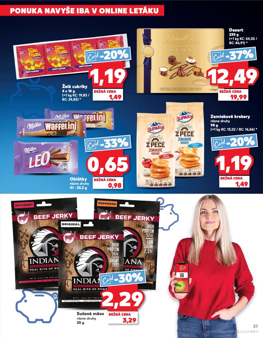 Leták Kaufland (14. 8. - 20. 8. 2025) - strana 37 z 76