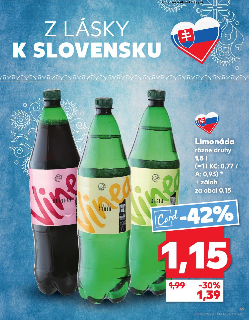 Leták Kaufland (14. 8. - 20. 8. 2025) - strana 49 z 76