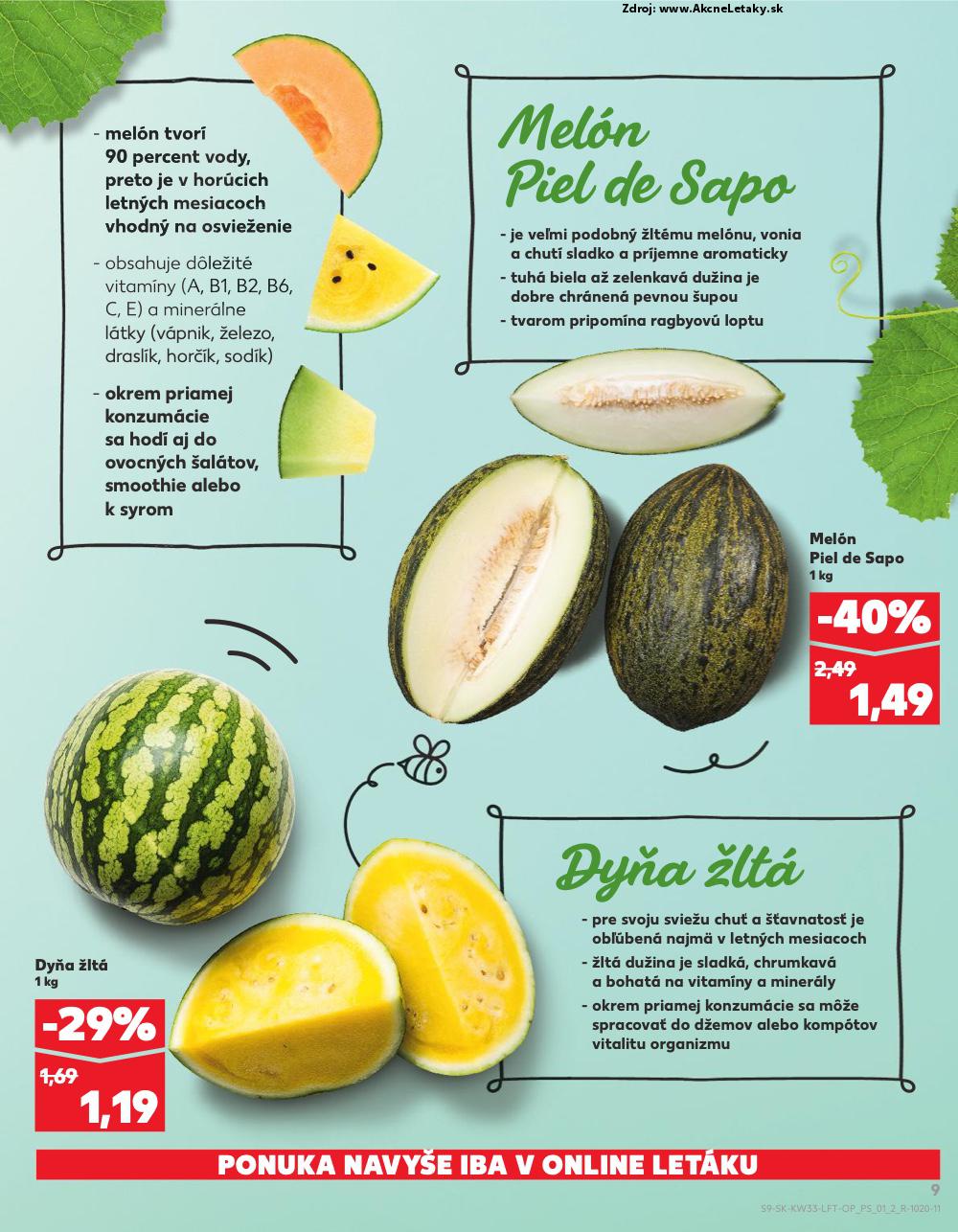 Leták Kaufland (14. 8. - 20. 8. 2025) - strana 9 z 76