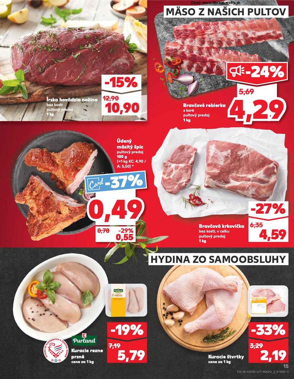 Leták Kaufland (21. 8. - 27. 8. 2025) - strana 15 z 78
