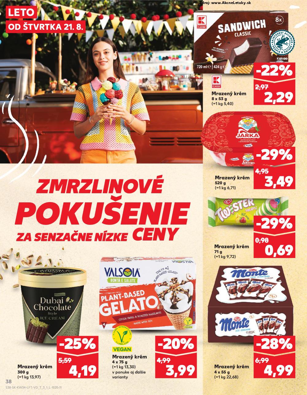 Leták Kaufland (21. 8. - 27. 8. 2025) - strana 38 z 78