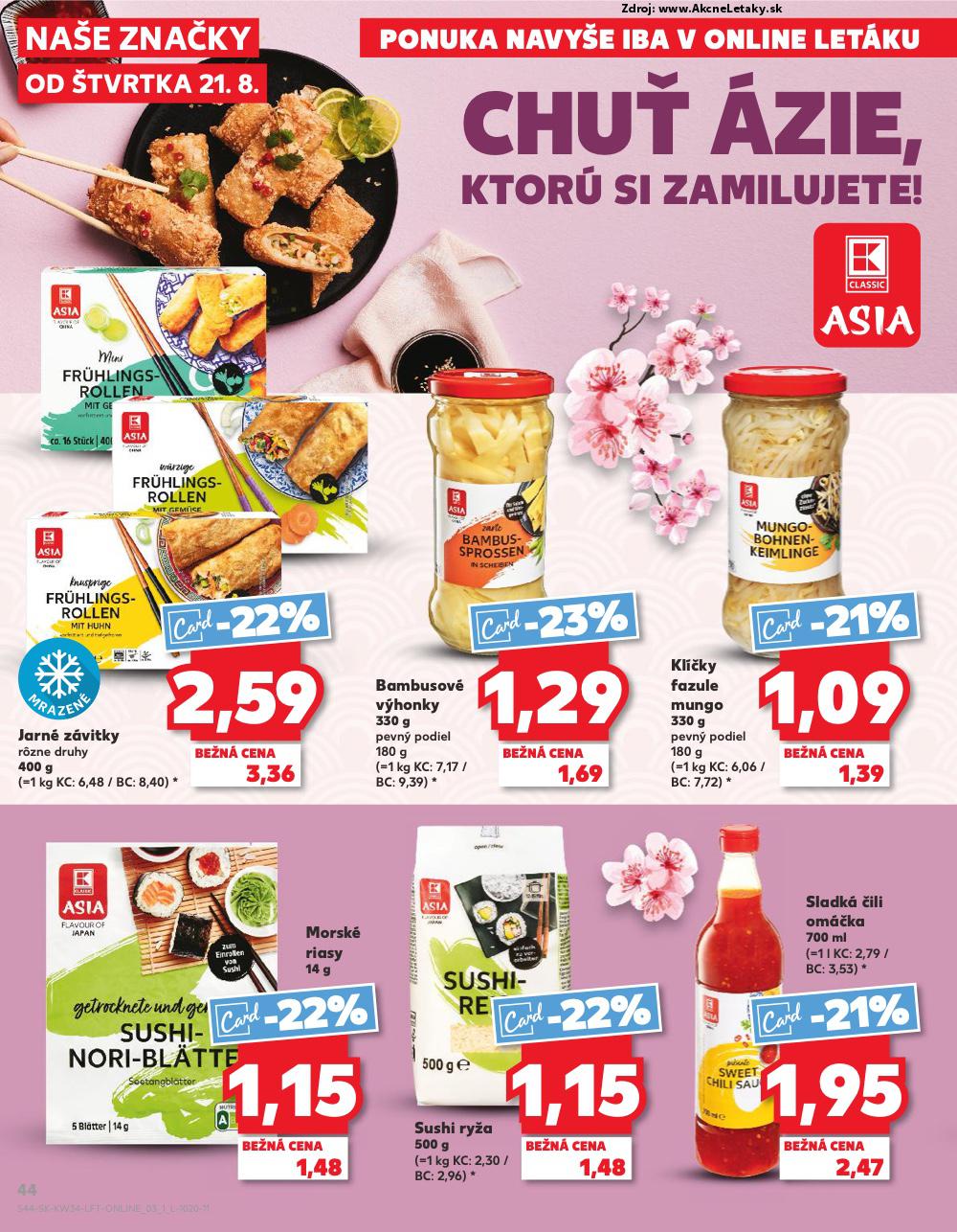 Leták Kaufland (21. 8. - 27. 8. 2025) - strana 44 z 78