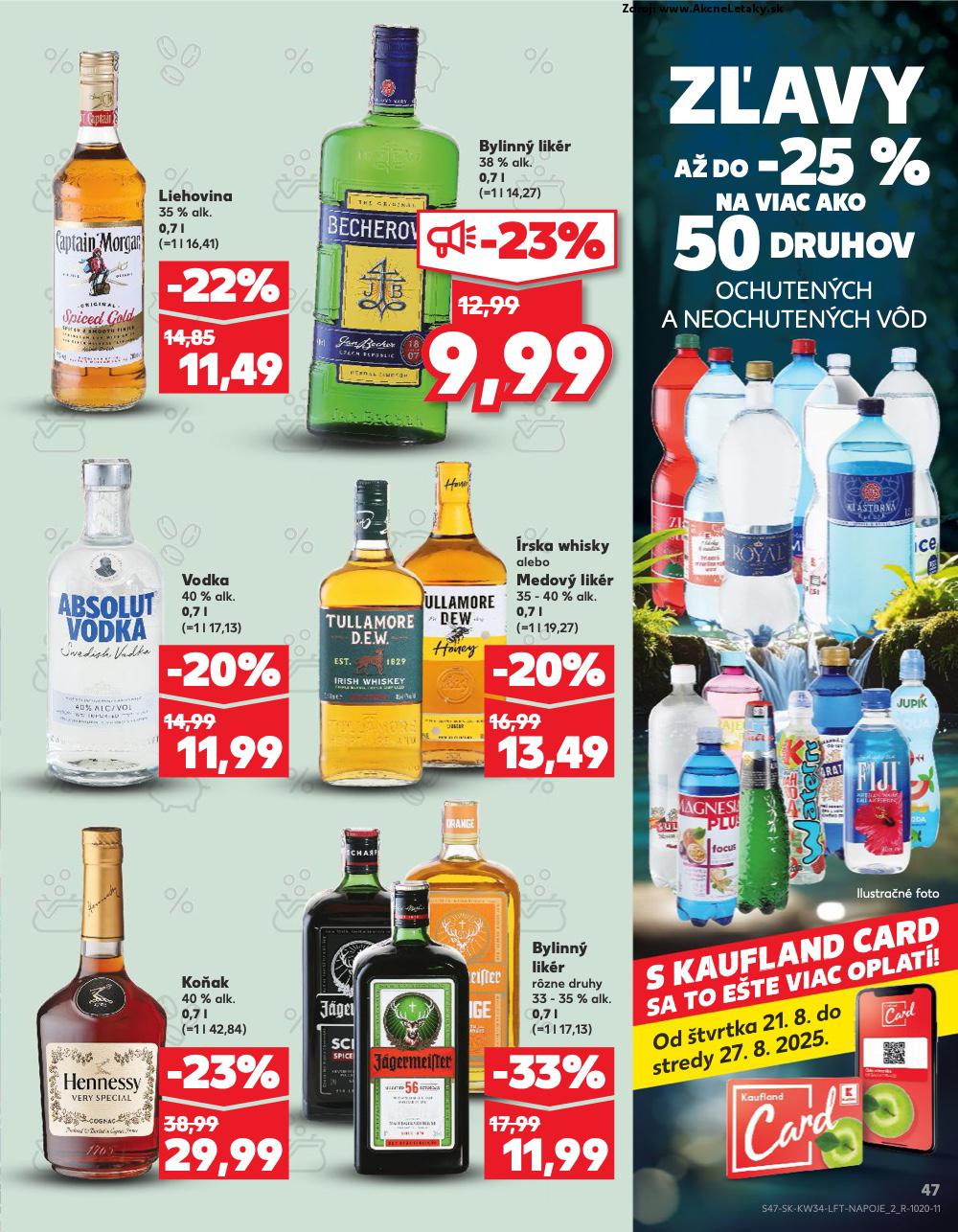 Leták Kaufland (21. 8. - 27. 8. 2025) - strana 47 z 78