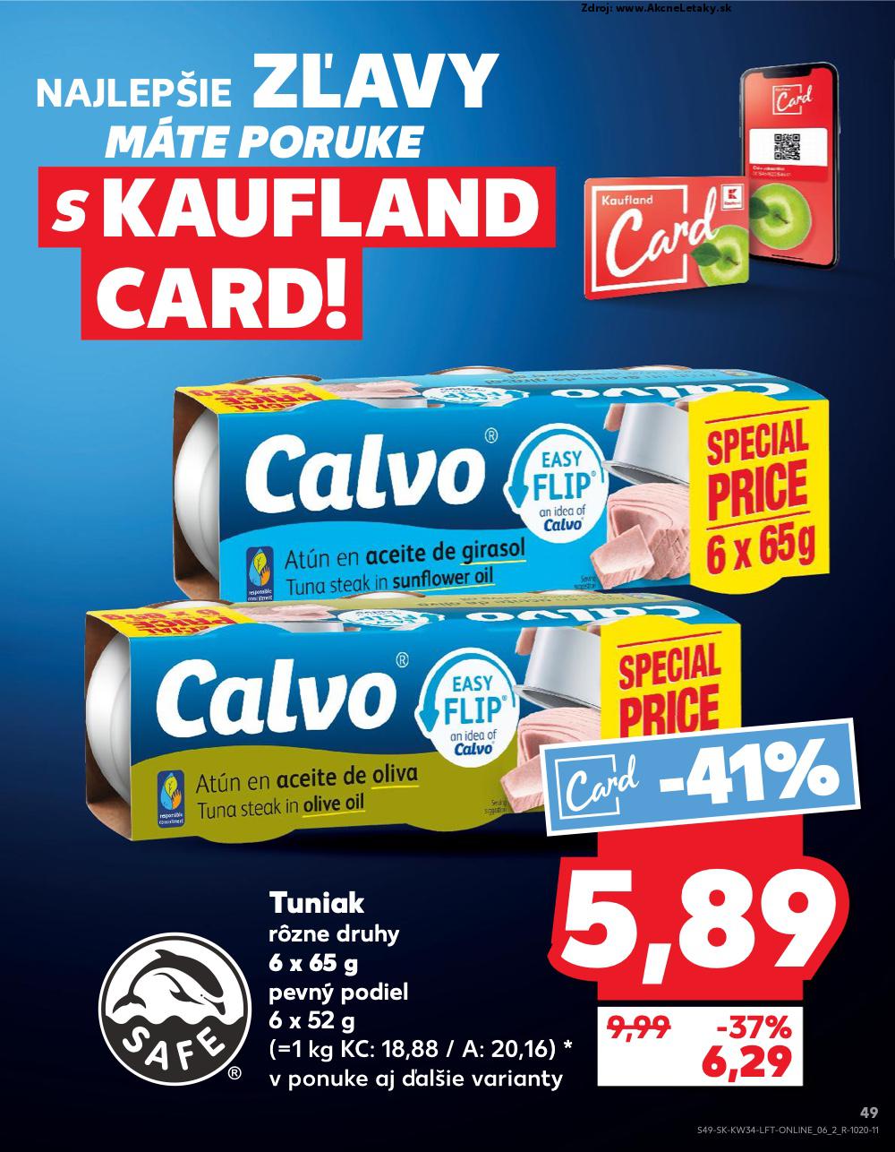 Leták Kaufland (21. 8. - 27. 8. 2025) - strana 49 z 78