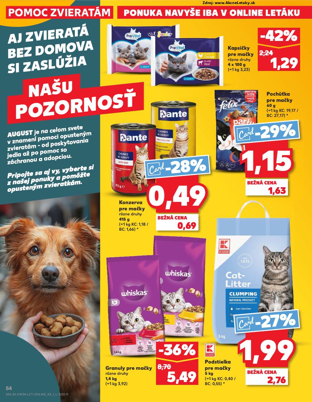 Leták Kaufland (21. 8. - 27. 8. 2025) - strana 54 z 78