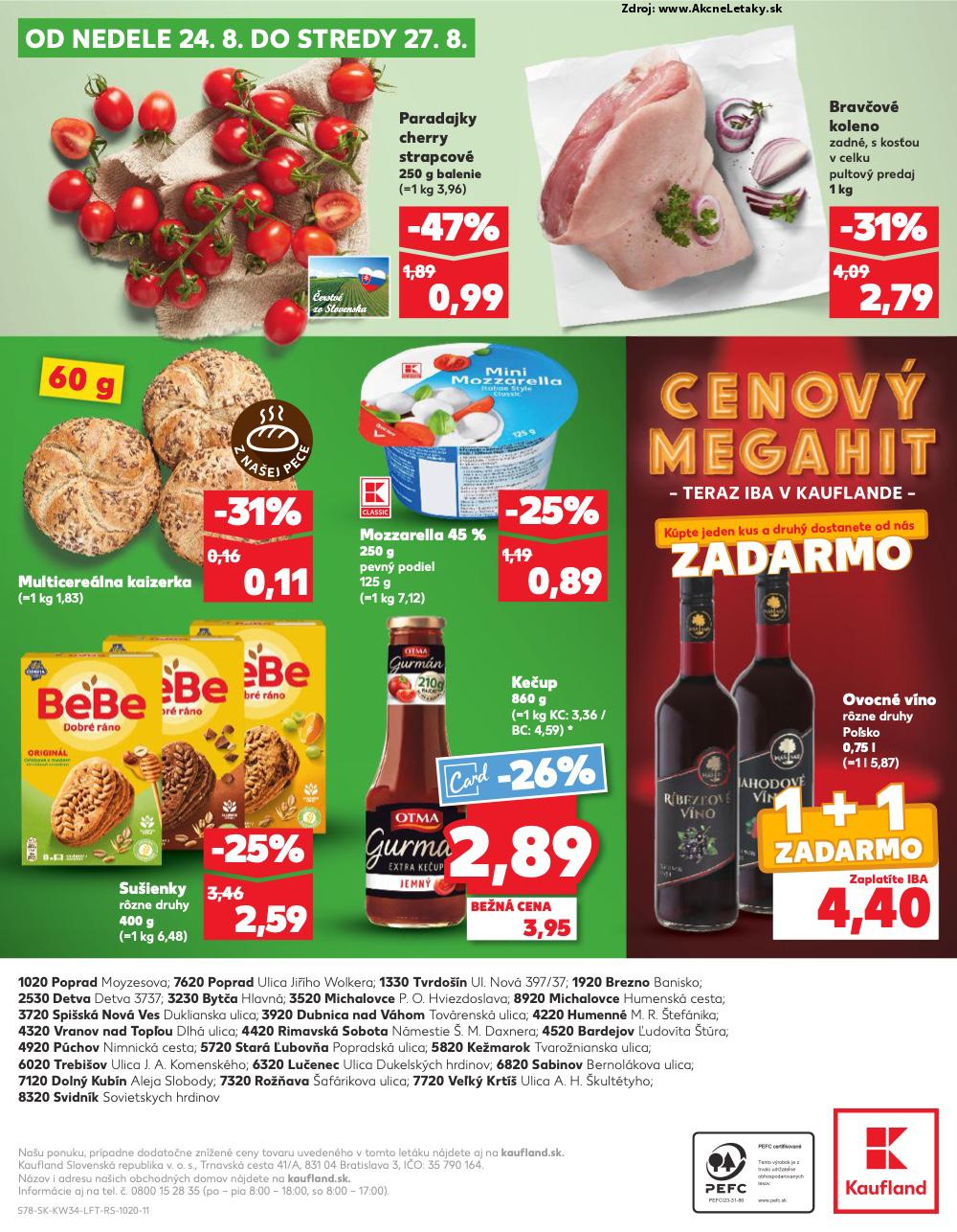 Leták Kaufland - strana 78
