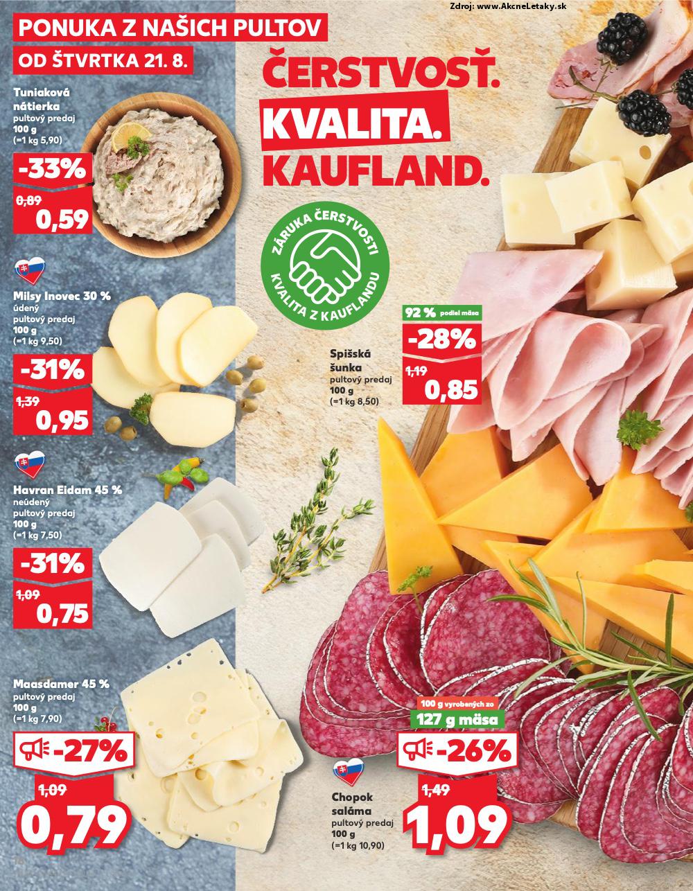 Leták Kaufland (21. 8. - 27. 8. 2025) - strana 18 z 78