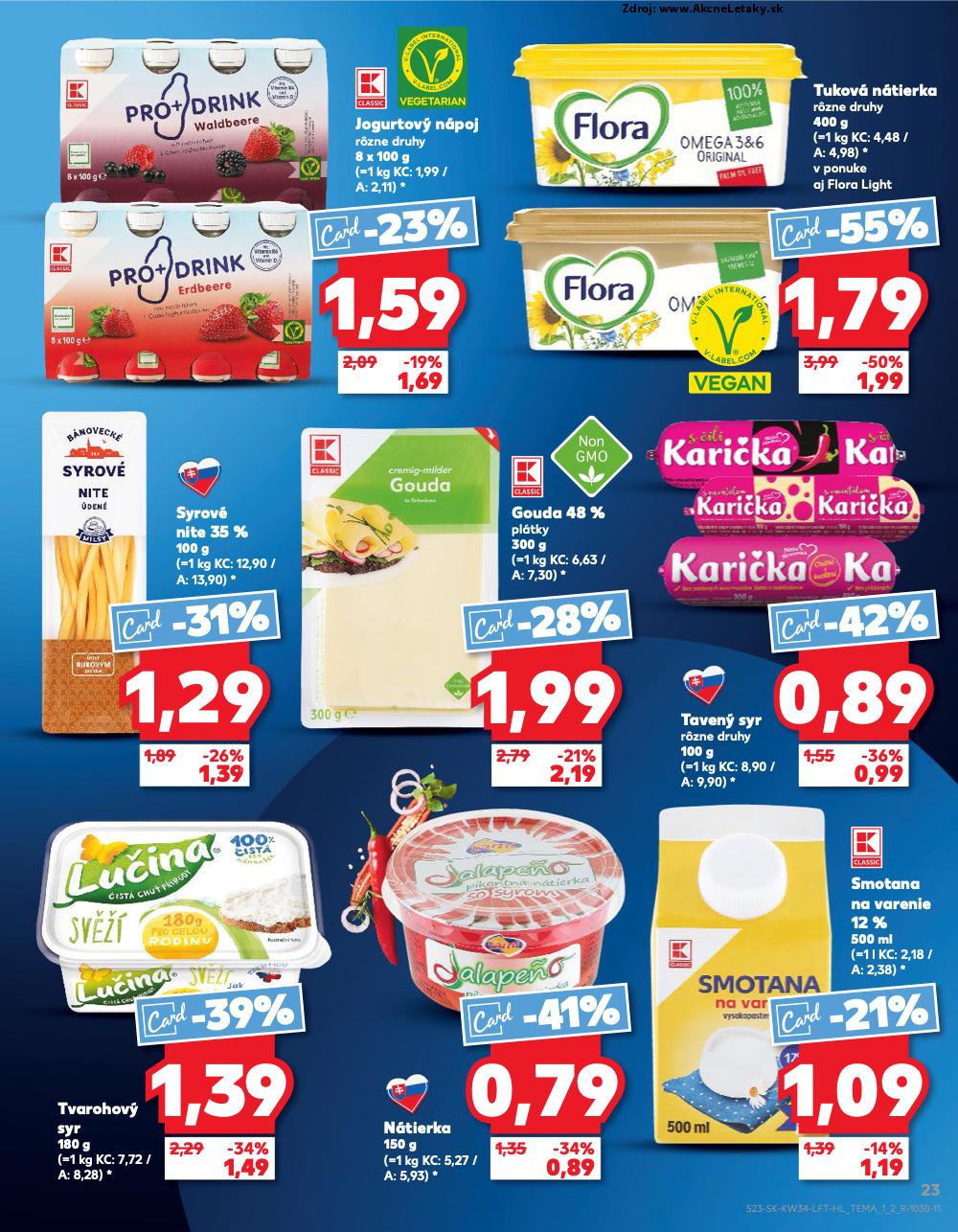 Leták Kaufland (21. 8. - 27. 8. 2025) - strana 23 z 78