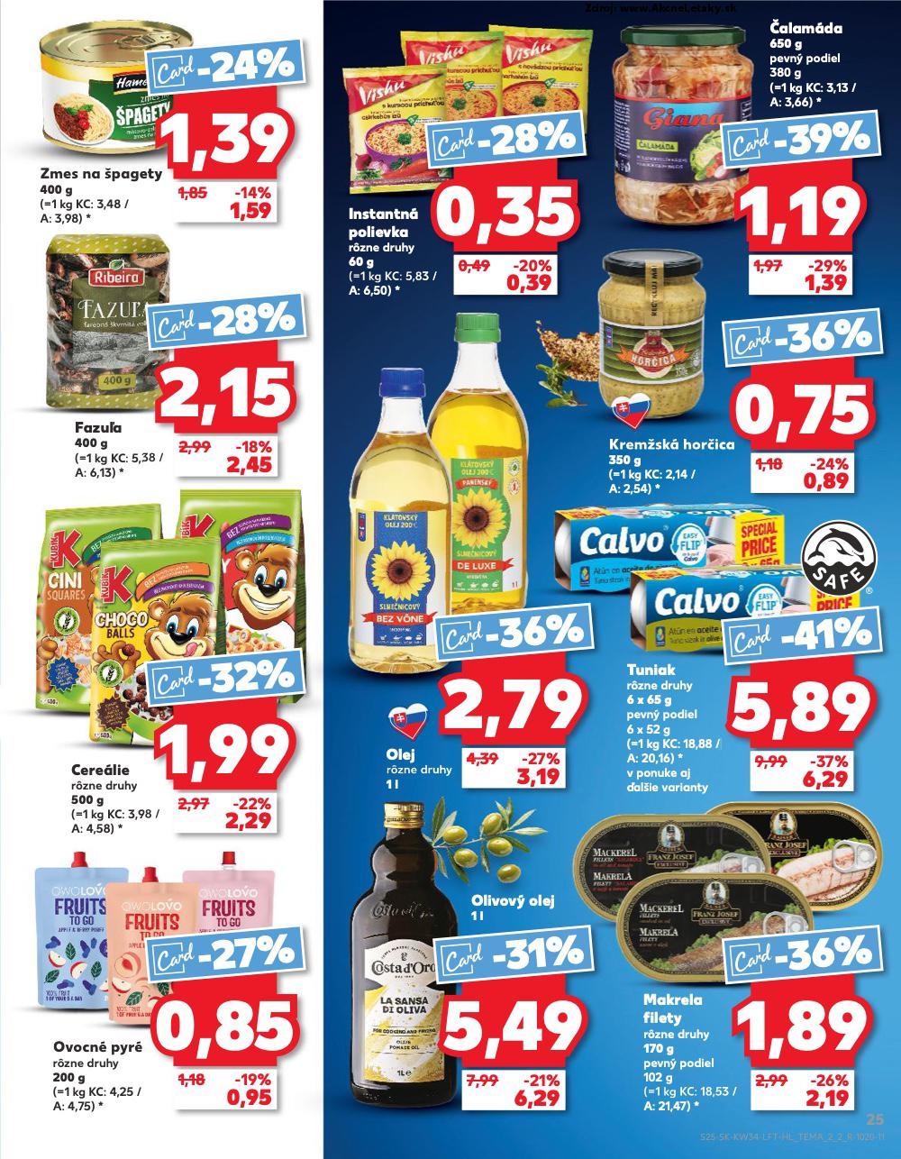 Leták Kaufland (21. 8. - 27. 8. 2025) - strana 25 z 78