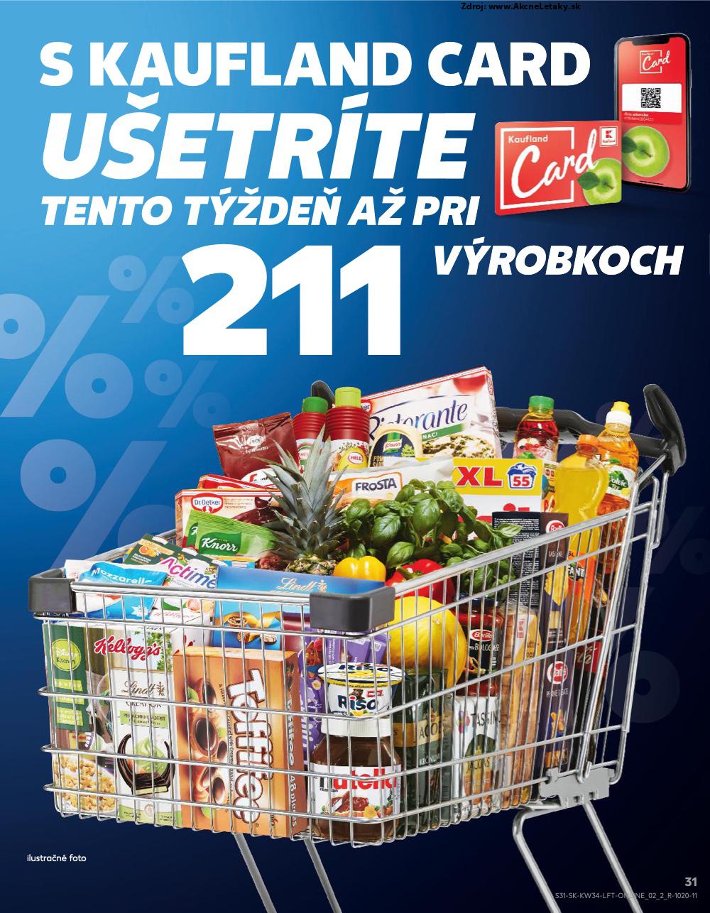 Leták Kaufland (21. 8. - 27. 8. 2025) - strana 31 z 78