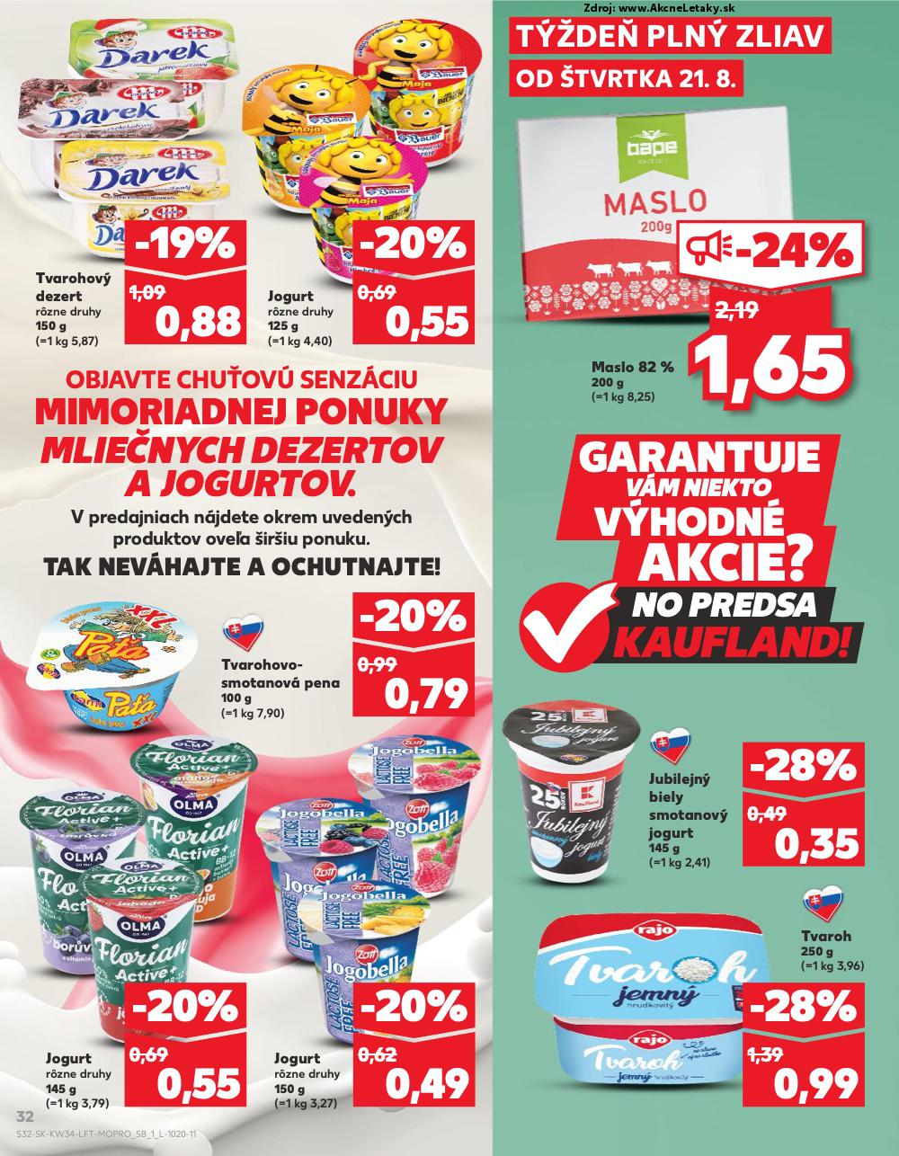 Leták Kaufland (21. 8. - 27. 8. 2025) - strana 32 z 78