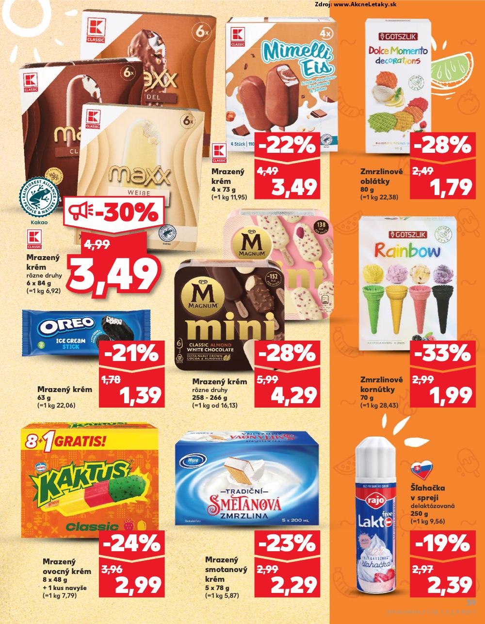 Leták Kaufland (21. 8. - 27. 8. 2025) - strana 39 z 78
