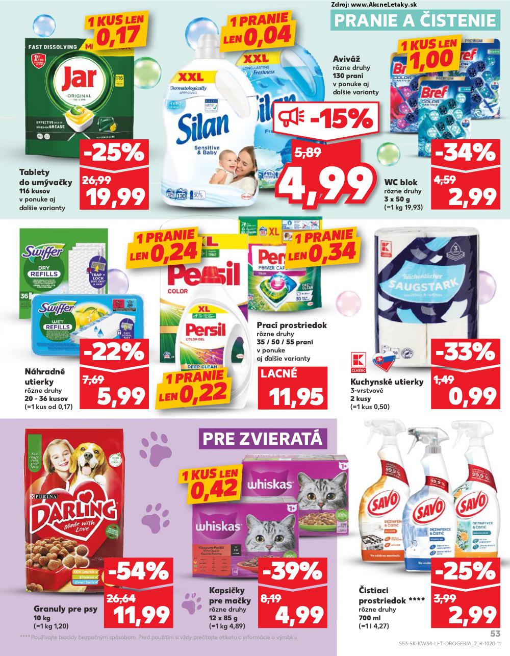 Leták Kaufland (21. 8. - 27. 8. 2025) - strana 53 z 78
