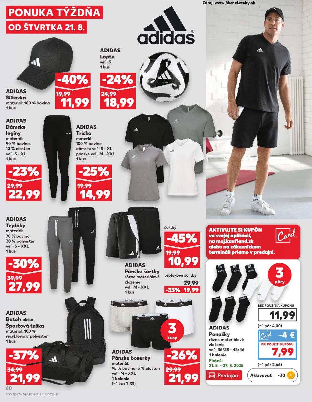 Leták Kaufland (21. 8. - 27. 8. 2025) - strana 60 z 78
