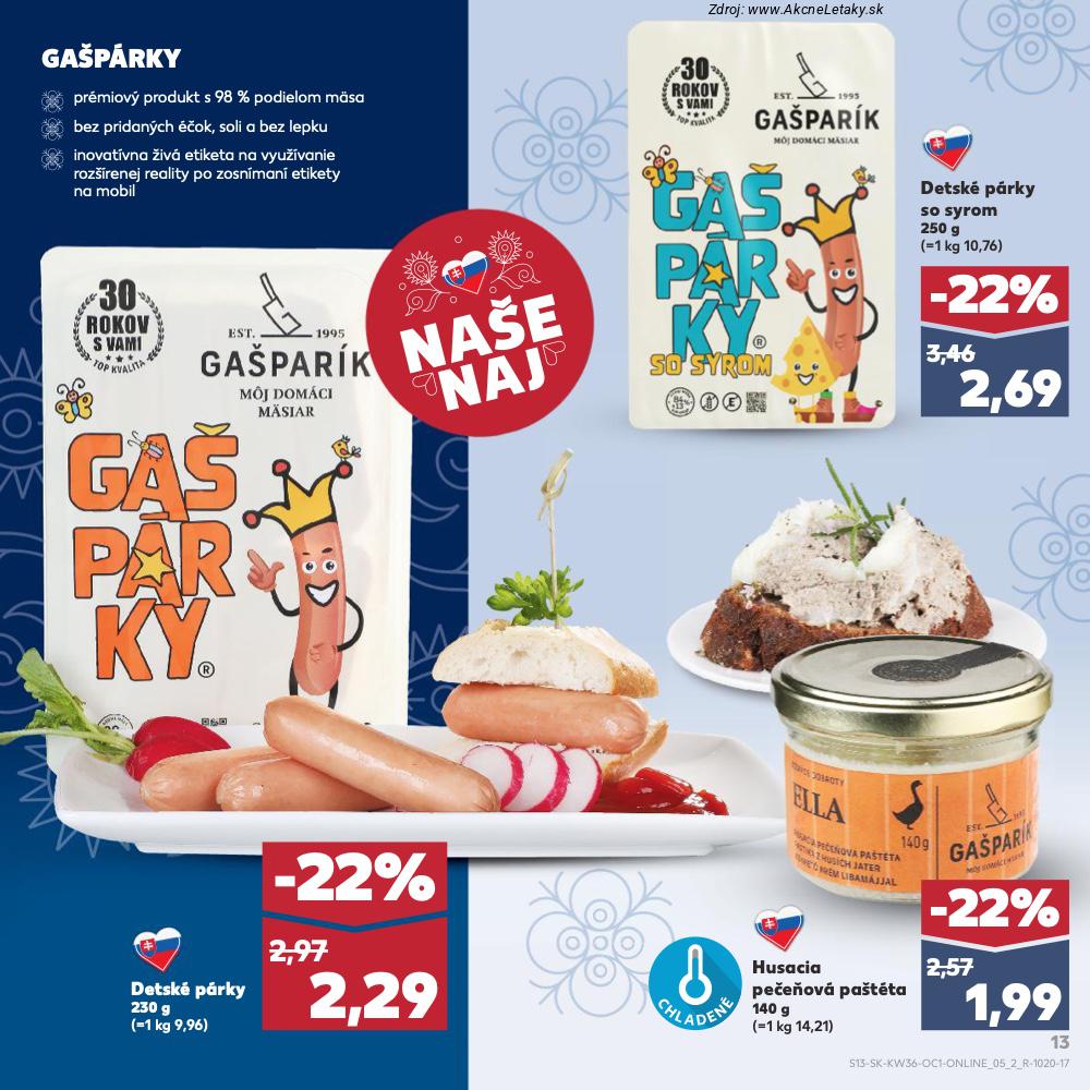 Leták Kaufland (1. 9. - 30. 9. 2025) - strana 13 z 28