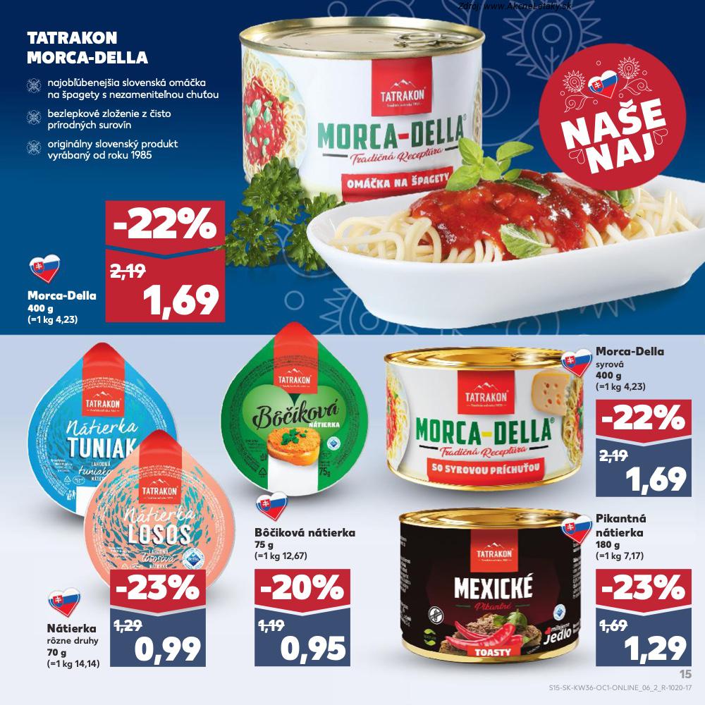 Leták Kaufland (1. 9. - 30. 9. 2025) - strana 15 z 28