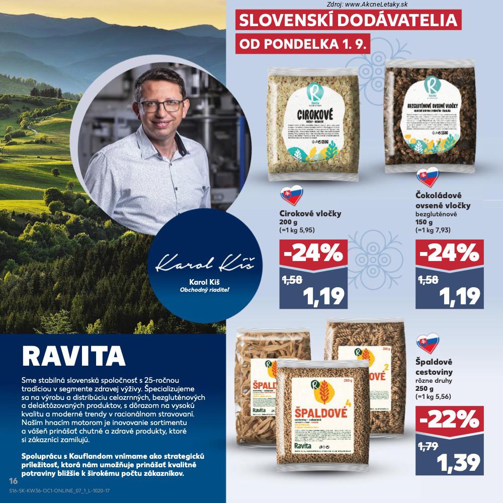 Leták Kaufland (1. 9. - 30. 9. 2025) - strana 16 z 28