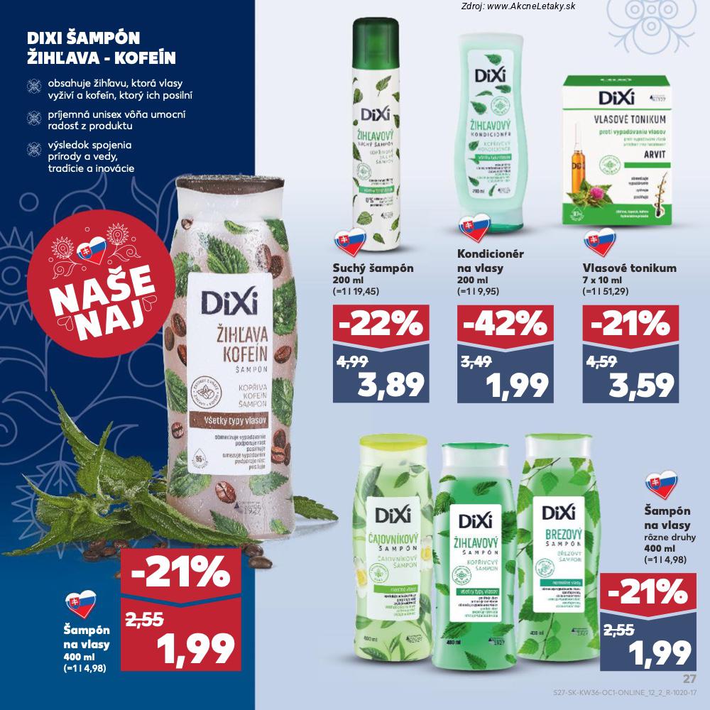 Leták Kaufland (1. 9. - 30. 9. 2025) - strana 27 z 28