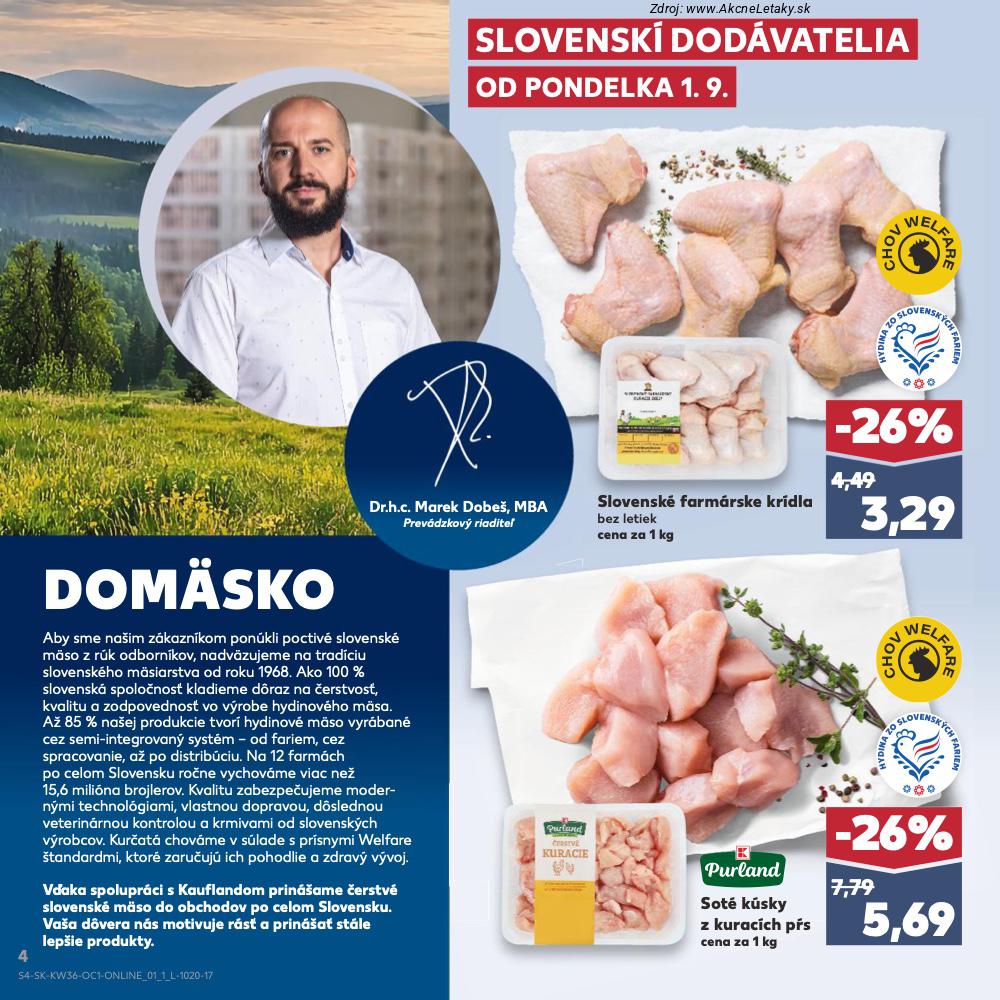 Leták Kaufland (1. 9. - 30. 9. 2025) - strana 4 z 28