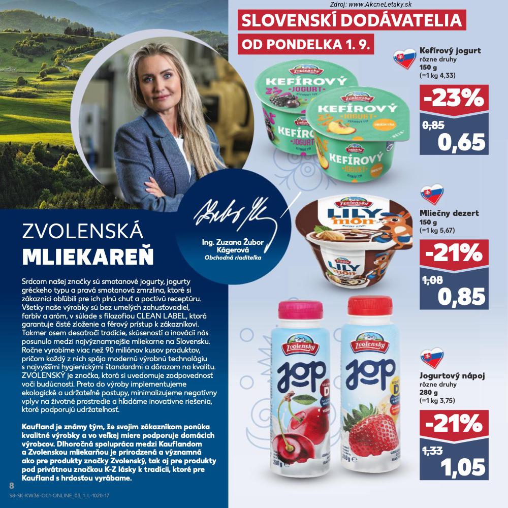 Leták Kaufland (1. 9. - 30. 9. 2025) - strana 8 z 28