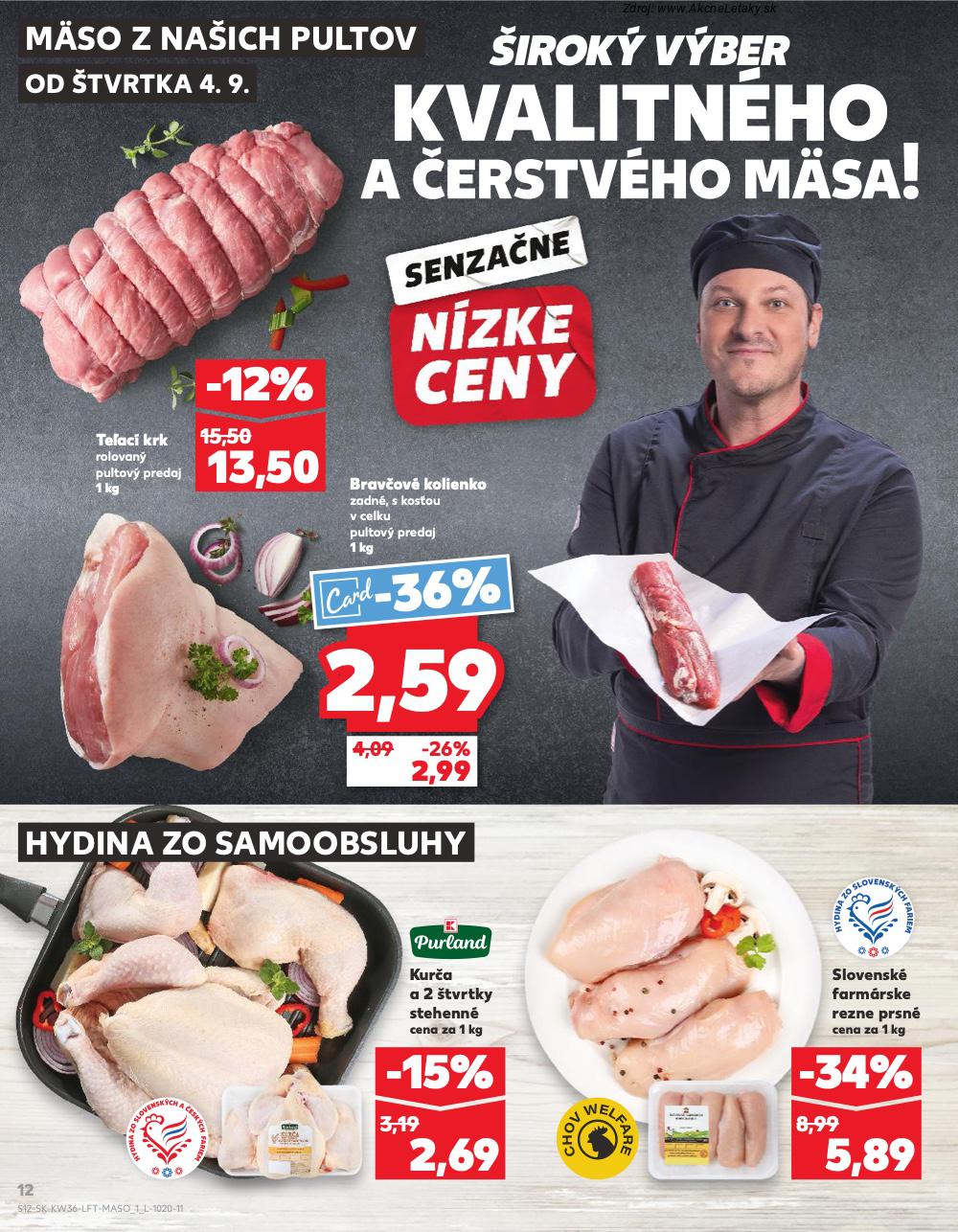 Leták Kaufland (4. 9. - 10. 9. 2025) - strana 12 z 76