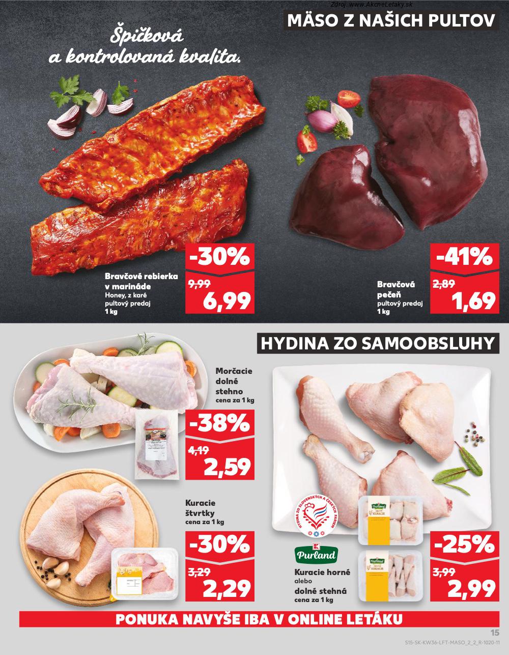 Leták Kaufland (4. 9. - 10. 9. 2025) - strana 15 z 76