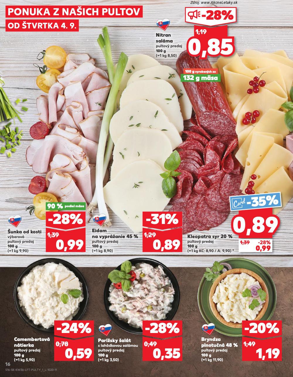 Leták Kaufland (4. 9. - 10. 9. 2025) - strana 16 z 76