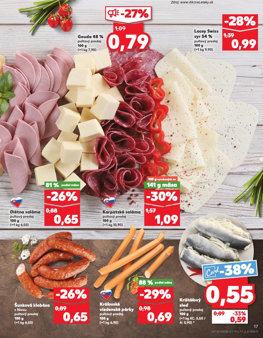 Leták Kaufland (4. 9. - 10. 9. 2025) - strana 17 z 76