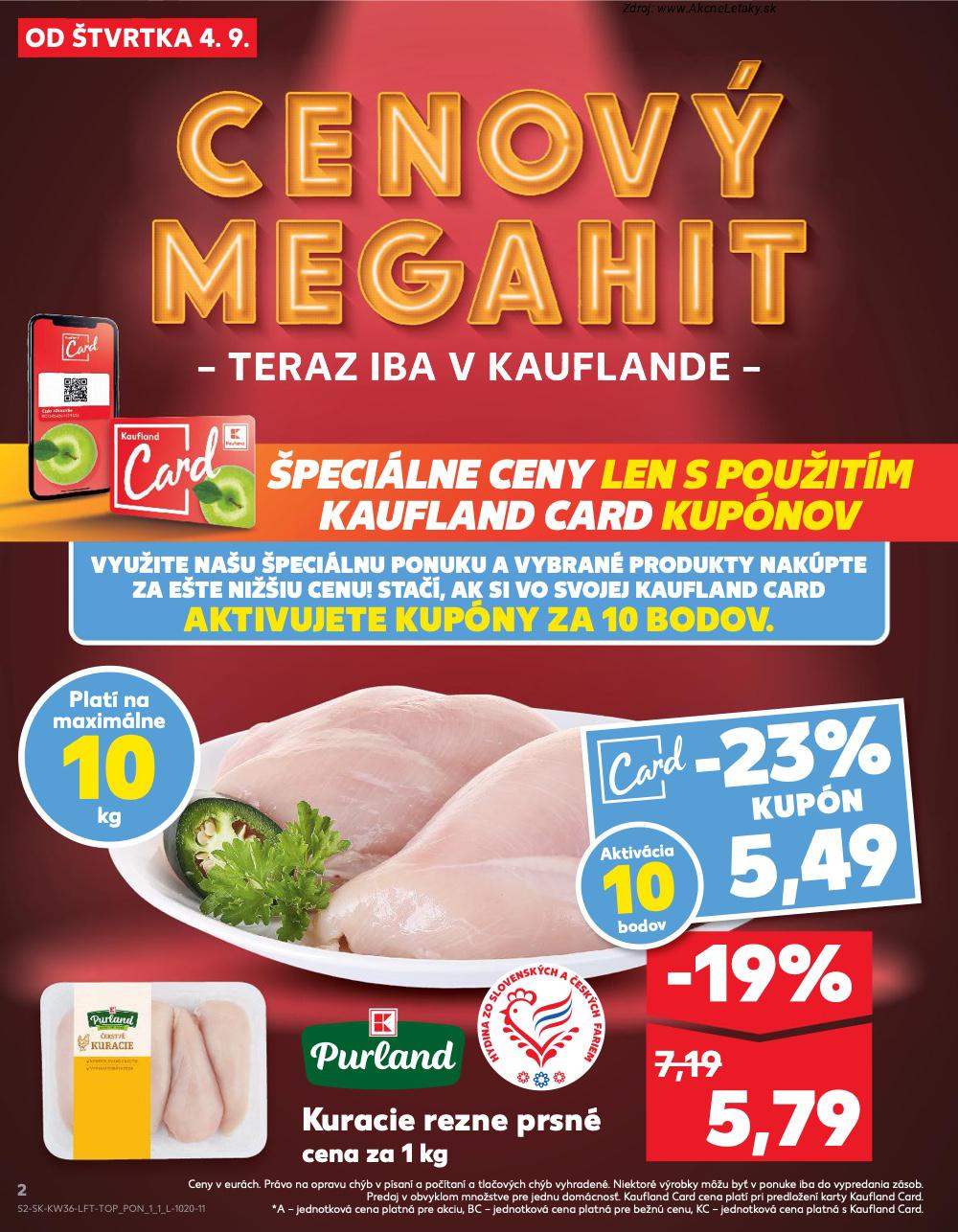 Leták Kaufland (4. 9. - 10. 9. 2025) - strana 2 z 76