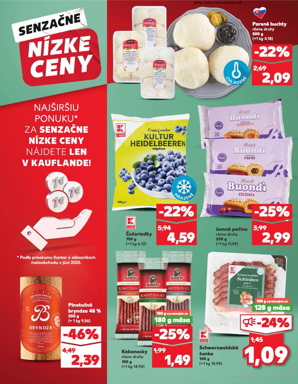 Leták Kaufland (4. 9. - 10. 9. 2025) - strana 27 z 76