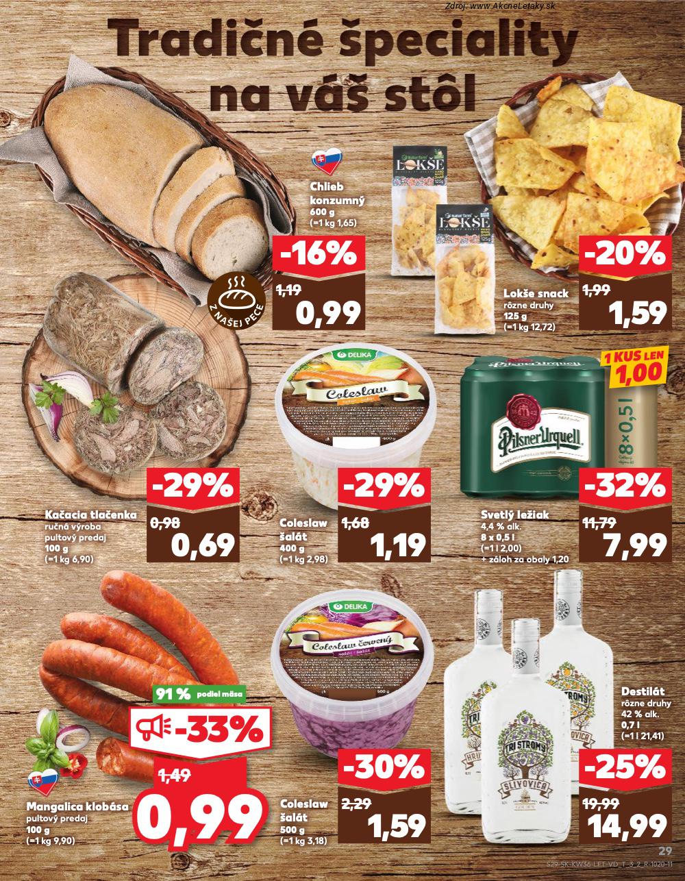 Leták Kaufland (4. 9. - 10. 9. 2025) - strana 29 z 76