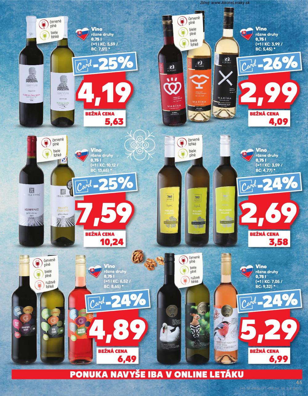 Leták Kaufland (4. 9. - 10. 9. 2025) - strana 45 z 76