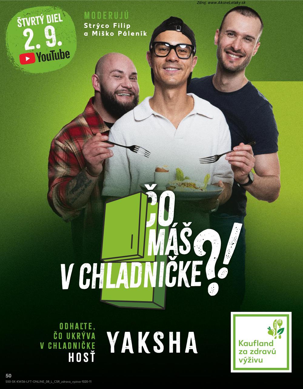 Leták Kaufland (4. 9. - 10. 9. 2025) - strana 50 z 76