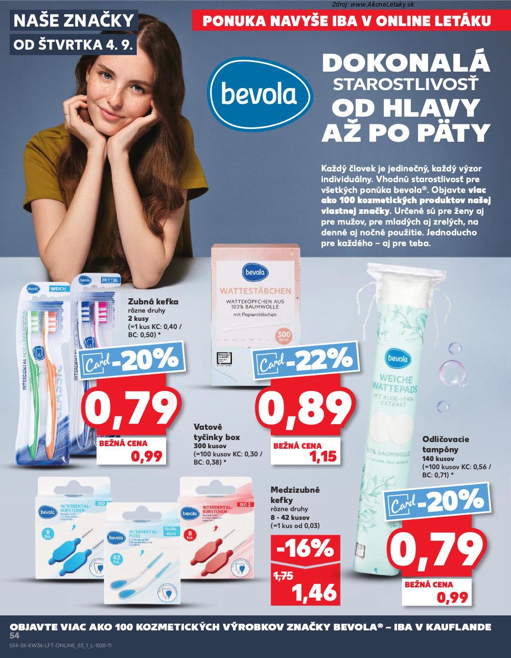 Leták Kaufland (4. 9. - 10. 9. 2025) - strana 54 z 76