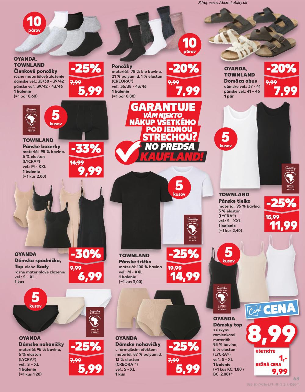 Leták Kaufland (4. 9. - 10. 9. 2025) - strana 63 z 76