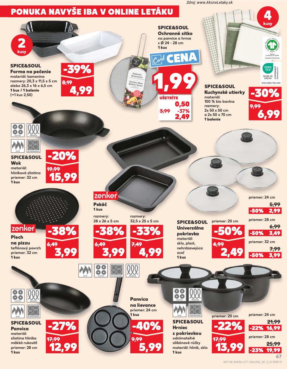 Leták Kaufland (4. 9. - 10. 9. 2025) - strana 67 z 76