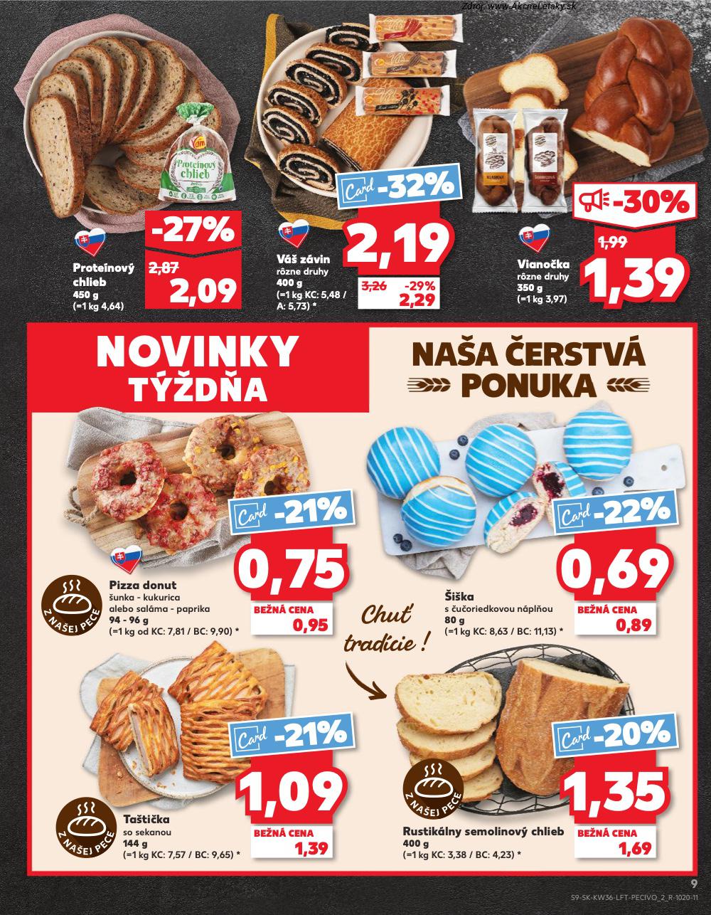 Leták Kaufland (4. 9. - 10. 9. 2025) - strana 9 z 76