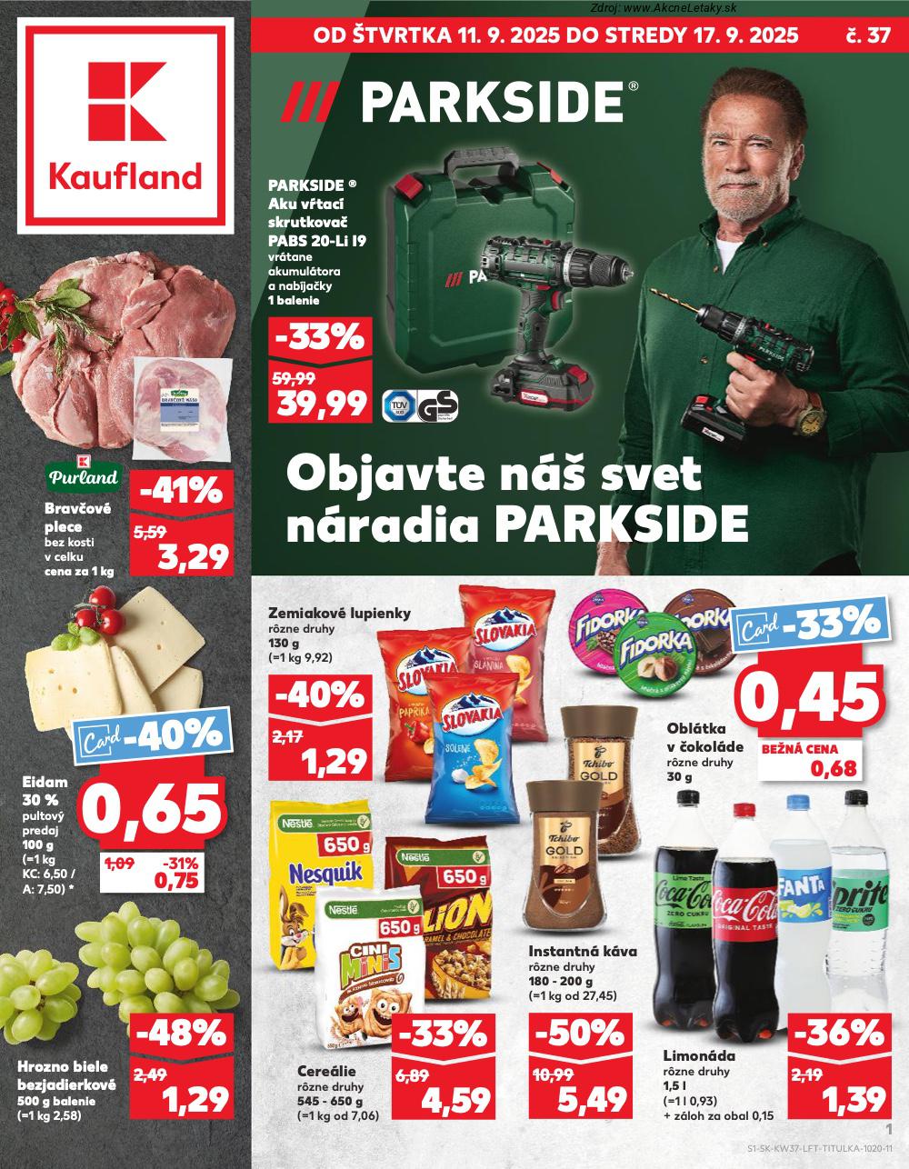 Leták Kaufland - strana 1
