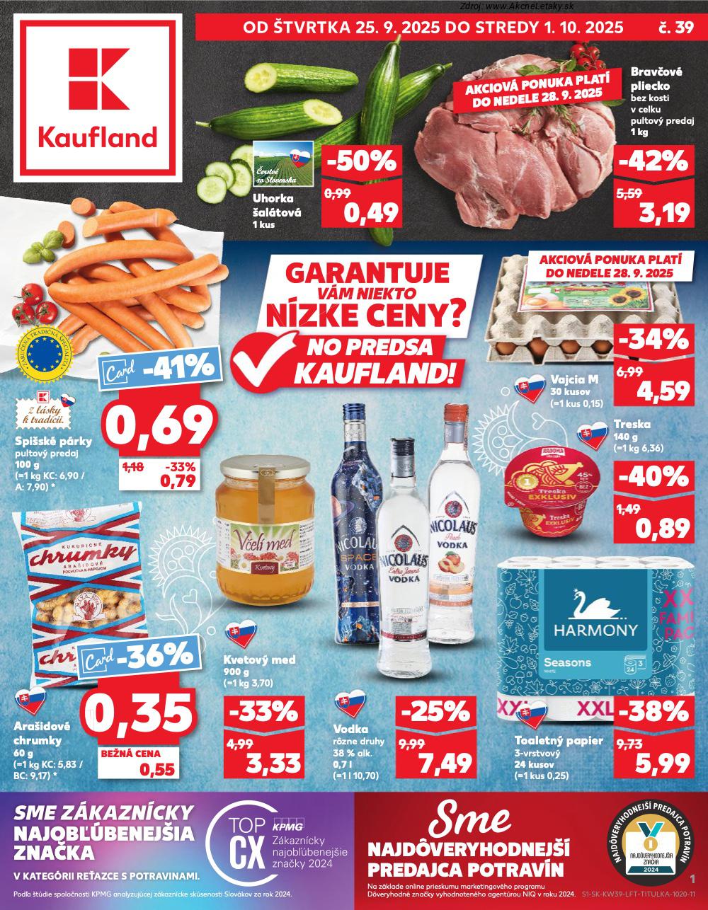 Leták Kaufland - strana 1