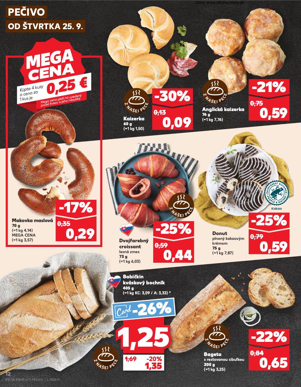 Leták Kaufland (25. 9. - 1. 10. 2025) - strana 12 z 78