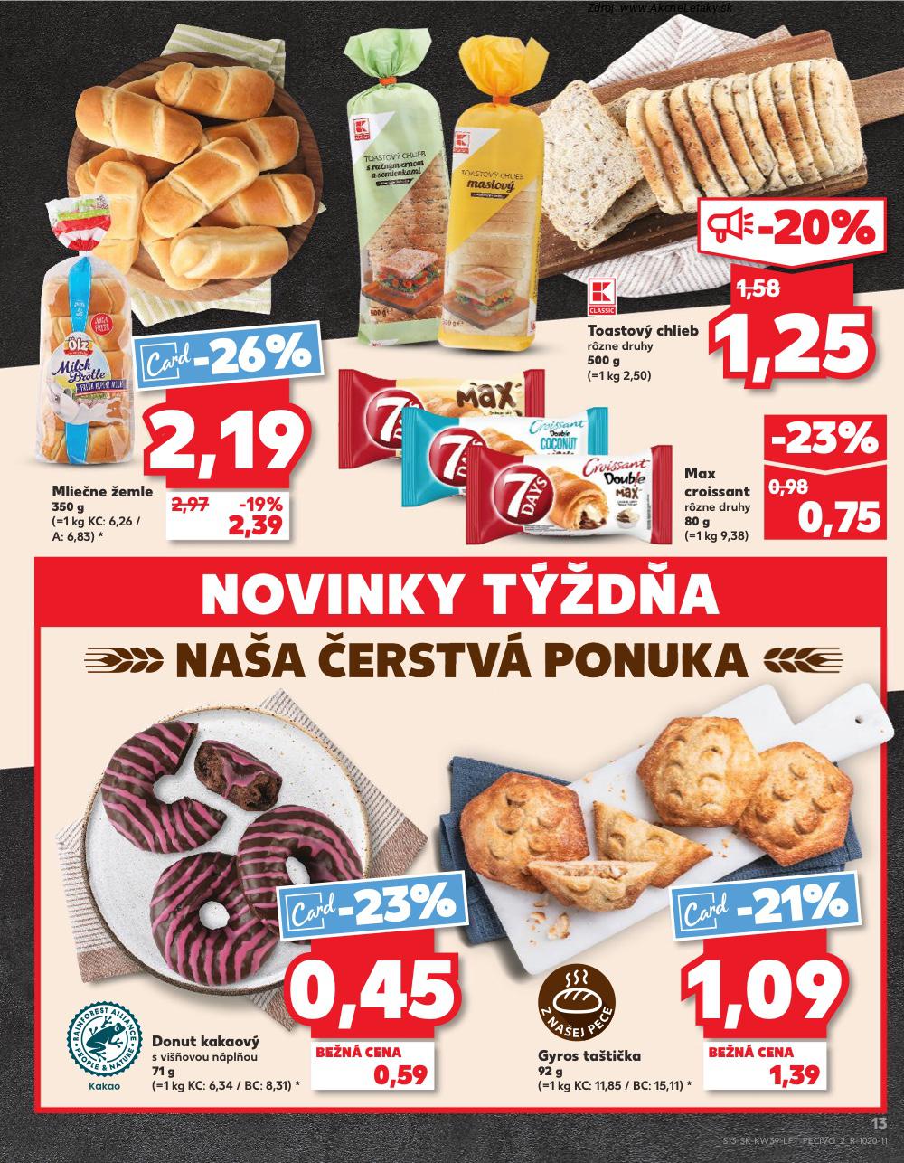 Leták Kaufland (25. 9. - 1. 10. 2025) - strana 13 z 78