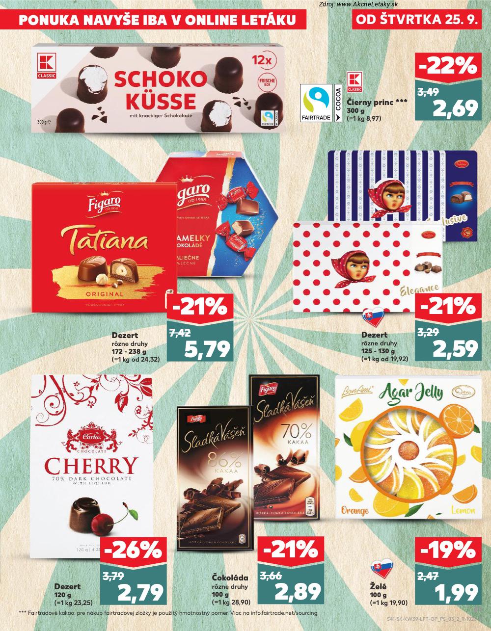 Leták Kaufland (25. 9. - 1. 10. 2025) - strana 41 z 78