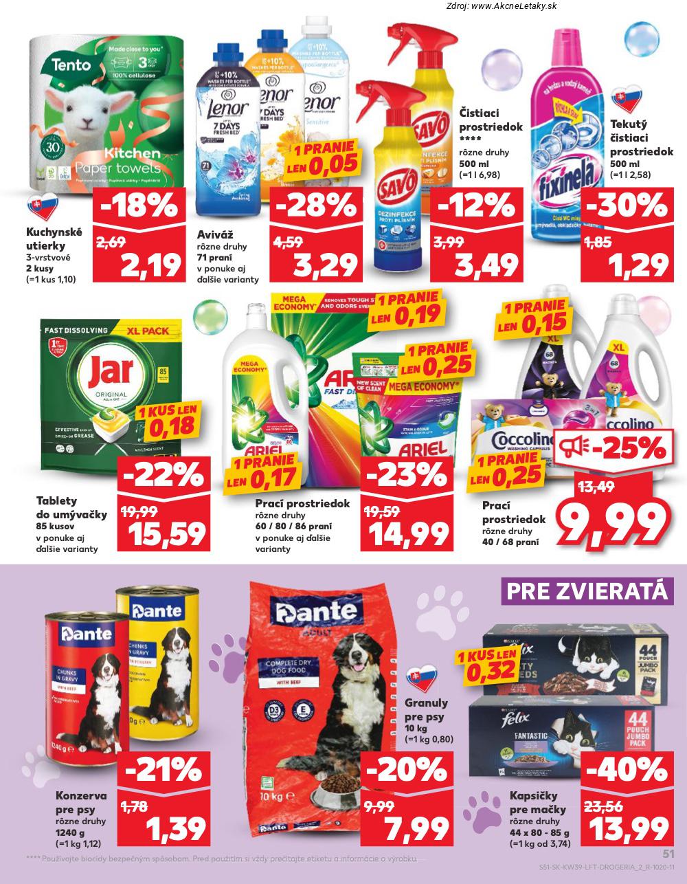 Leták Kaufland (25. 9. - 1. 10. 2025) - strana 51 z 78