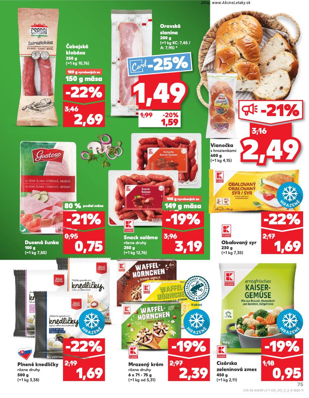 Leták Kaufland - strana 75